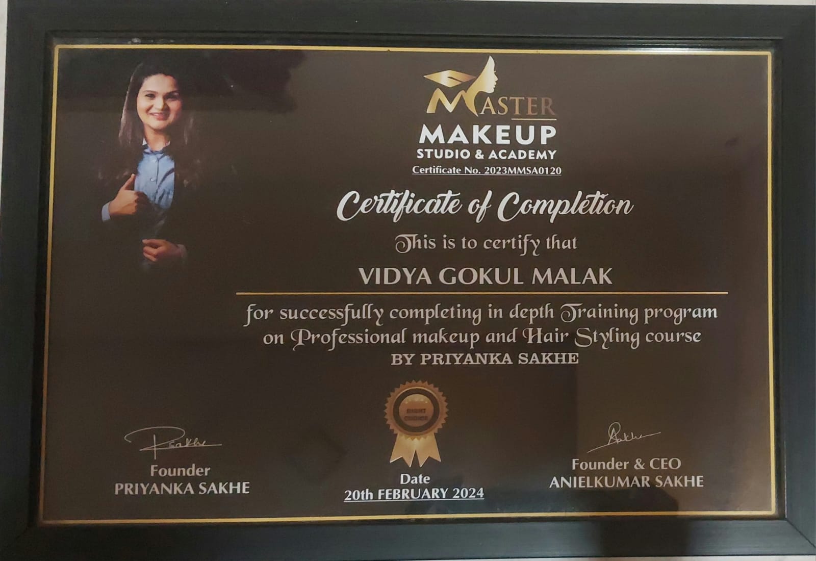 Specialized Bridal Workshop Certificate